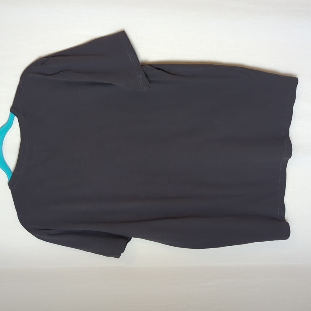Two Kenneth Cole Classic V Neck Tee Shirt  Blue And Gray XL - Picture 8 of 8